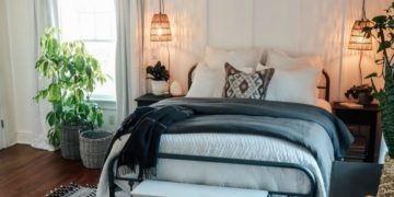 un dormitorio que se renueva por completo de un modo sencillo y asequible