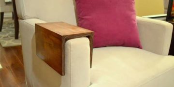 Bandeja de Controle e Porta Copo para Sofá: Como Fazer – 25 Ideias
