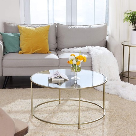 Round coffee table