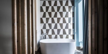 Bathrooms that inspire;  the bathrooms of the boutique hotel Casa de Indias in Seville combine tradition with comfort and functionality