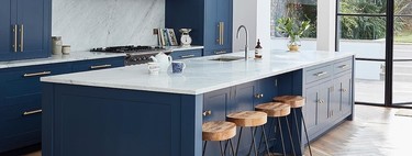 Kitchens: three trends in luxury decoration and three trends in low-cost decoration