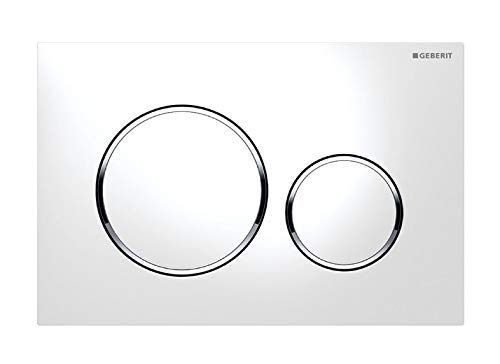 Geberit 115.882.KJ.1 Pushbutton, white (shiny chrome)