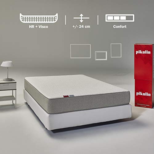 Pikolin Leah, memory foam mattress and high-end HR foam, 150x190, high firmness, viscous comfort, maximum quality, total hygienic protection