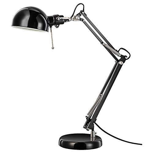 IKEA Work Lamp, Black, 35 x 18 x 10 cm