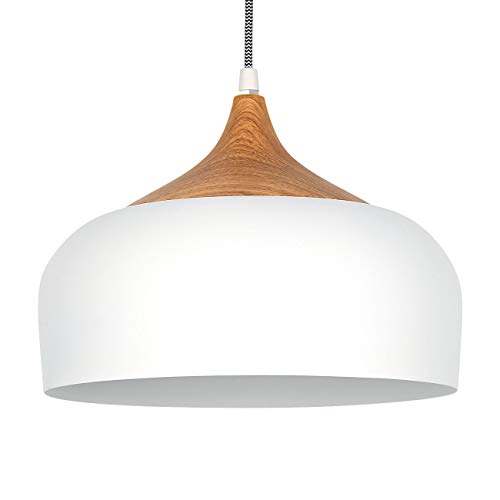 Tomons Pendant Lamp LED Ceiling Lamp White Scandinavian Modern Style for Living Room Dining Room Restaurant