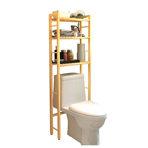 Pine Wood Shelves Over Toilet Bathroom Storage Shelf, Eco-Friendly Storage Shelf, Compact Toilet Bathroom Organizer