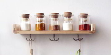 Cool Wall Spice Rack: 20 Ideas