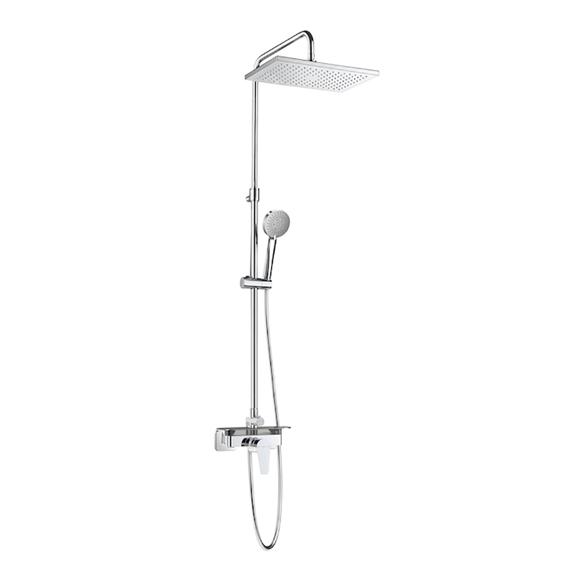 Even Roca shower set with mixer