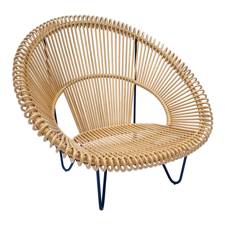 Rattan armchair