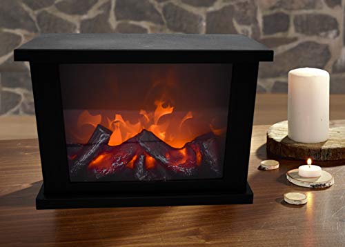 technoline T9800 - Decorative LED fireplace (29 x 11 x 19 cm)