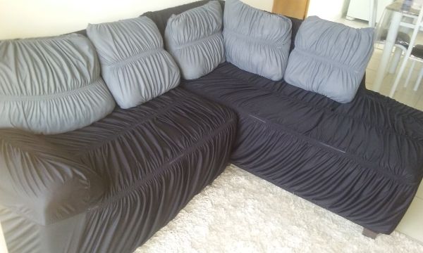 graphite sofa cover