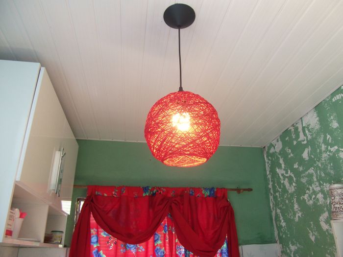 handmade line chandelier 