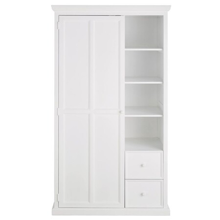 White Cabinet With 1 Door And 1 Drawer 1000 16 35 205 937 1