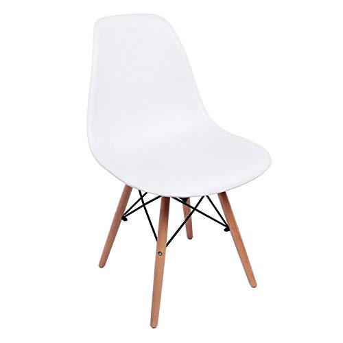 Miguel Gifts - Dining Chairs - Tower Basic Chair - White - Shipping From Spain