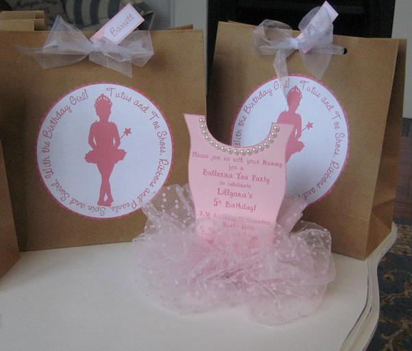 Ballerina Party Favors