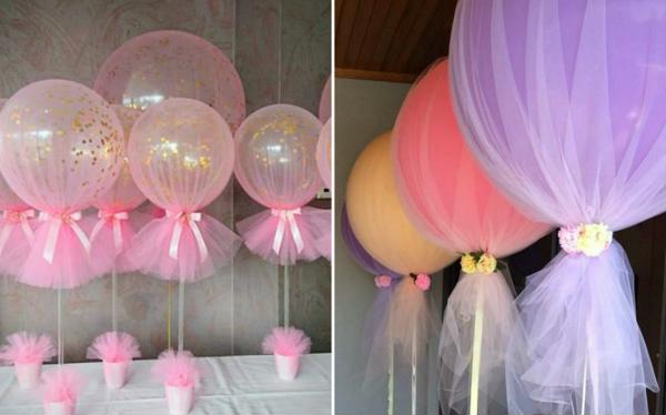 Ballerina party decorative balloons