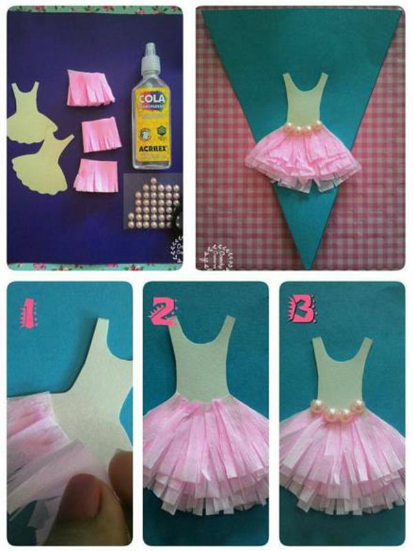 Ballerina ornament step by step