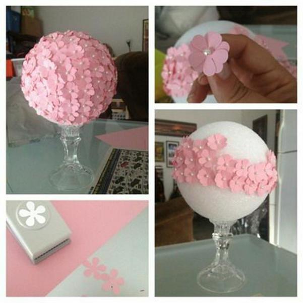 Step by step ornament for ballerina party