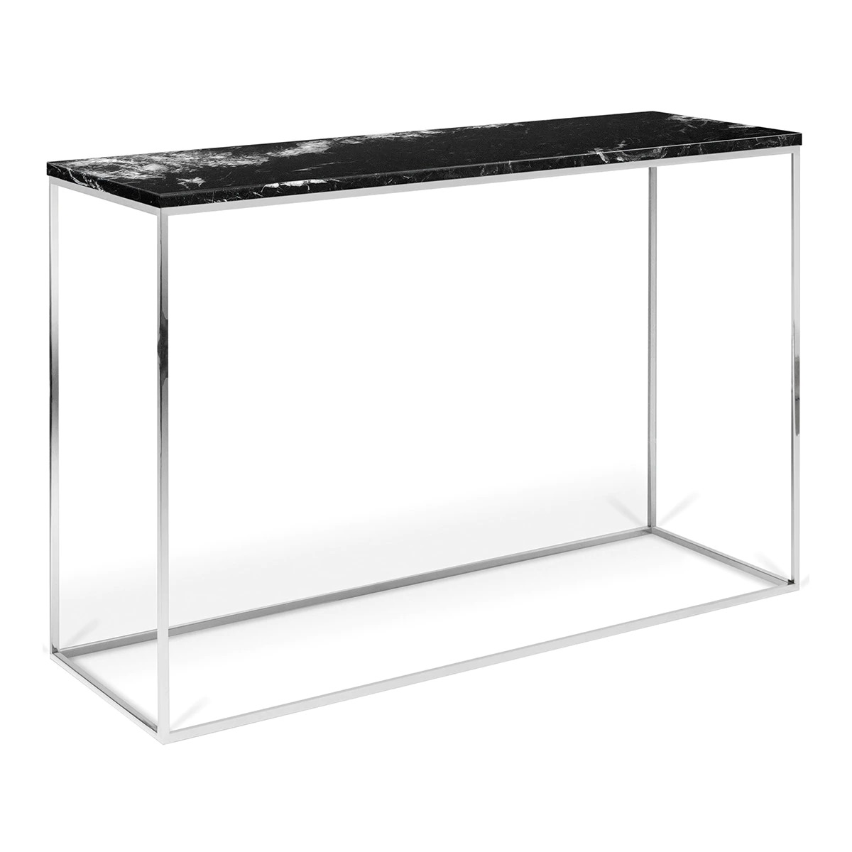 Marble console with chrome structure Astoria Room - El Corte Inglés