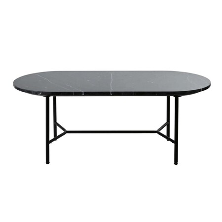 Oval Black Marble Low Table 1000 4 7 198734 1