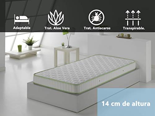 Dormio Ergonomic Sport - Foam Mattress, 90 x 200 x 14 cm