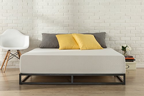 Zinus Joseph Modern Studio 6 '' platform bed, Mattress base, No need for a bed base, Solid wood slat support, Easy assembly, 150 x 200 cm