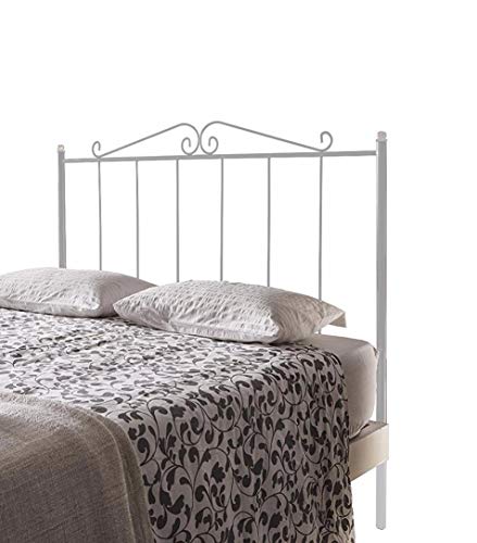 Ecus White Forge Headboard Mueblix, 105 cm