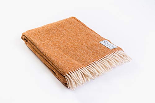 Sale.  Lightweight merino sheep wool 100% wool blanket, size: 160 x 200 cm