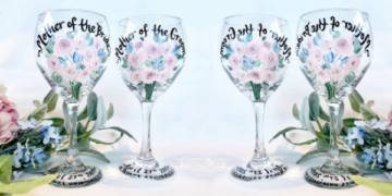 30 Decorated Wedding Bowls