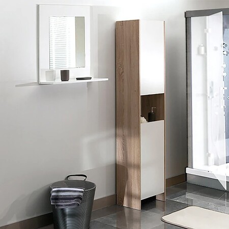 bathroom tall cabinet