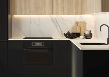 Trend alert;  elegantly timeless, clean-lined, handleless kitchens are on trend