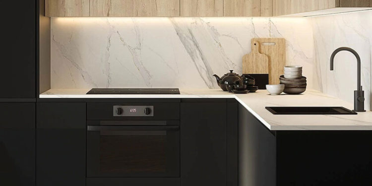 Trend alert;  elegantly timeless, clean-lined, handleless kitchens are on trend