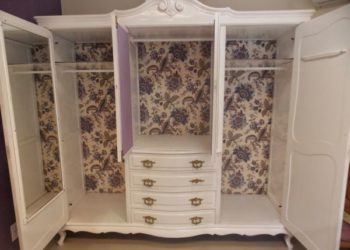 Renovate Closet with Fabric: 25 Ideas