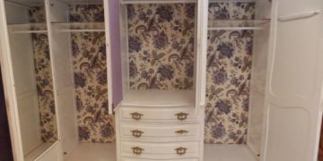 Renovate Closet with Fabric: 25 Ideas