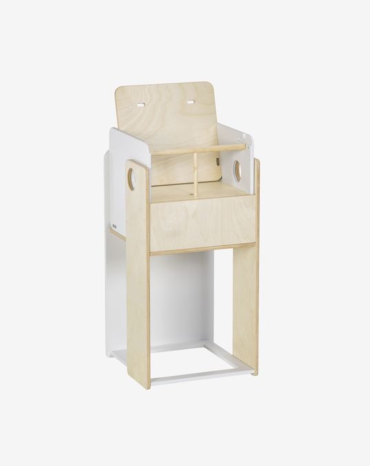 Evolutionary highchair Nuun birch veneer