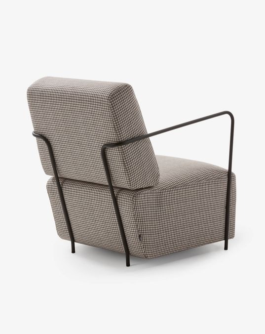 Houndstooth Gamer Armchair