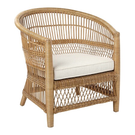 rattan armchair