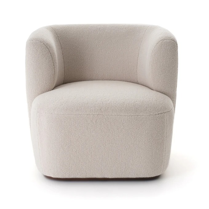 Nidou curly armchair