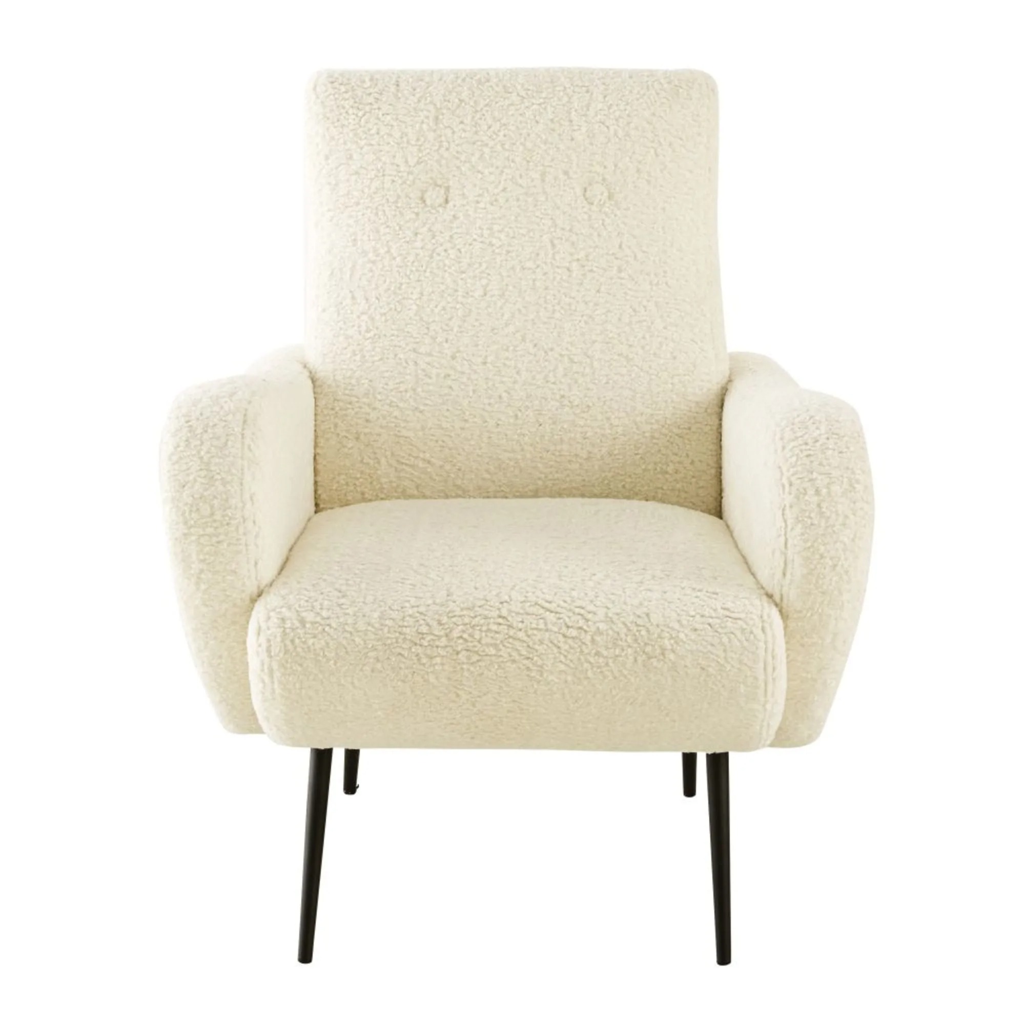 POLUX Synthetic hair armchair