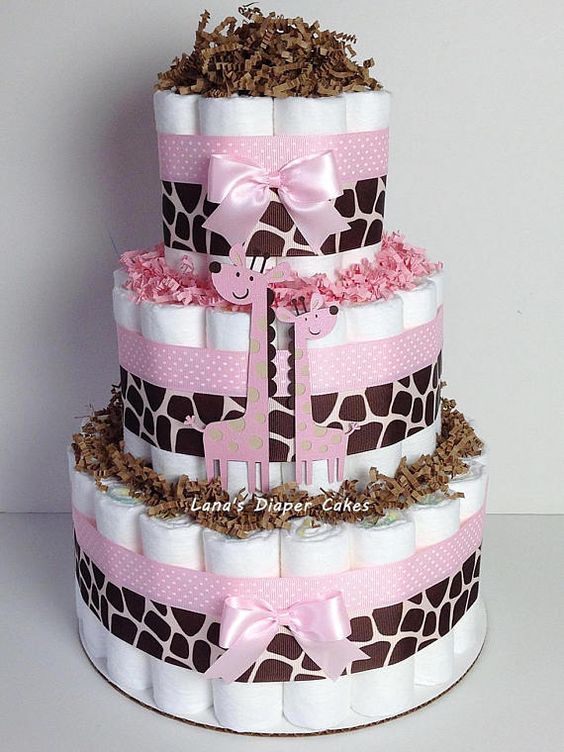 princess diaper cake