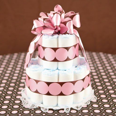 real diaper cake