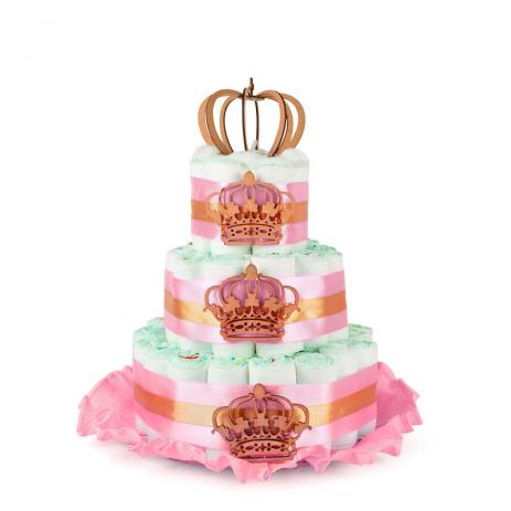 how to make a diaper cake