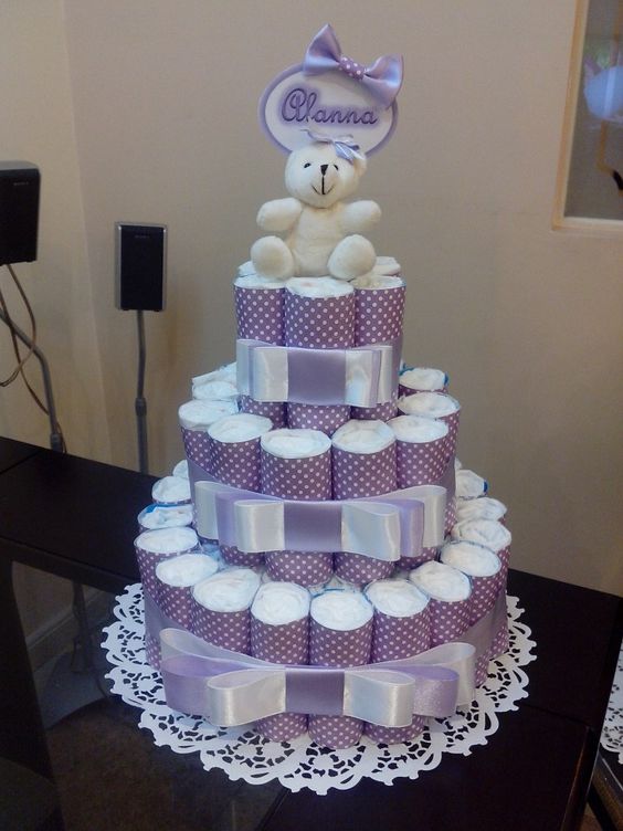 tricycle diaper cake