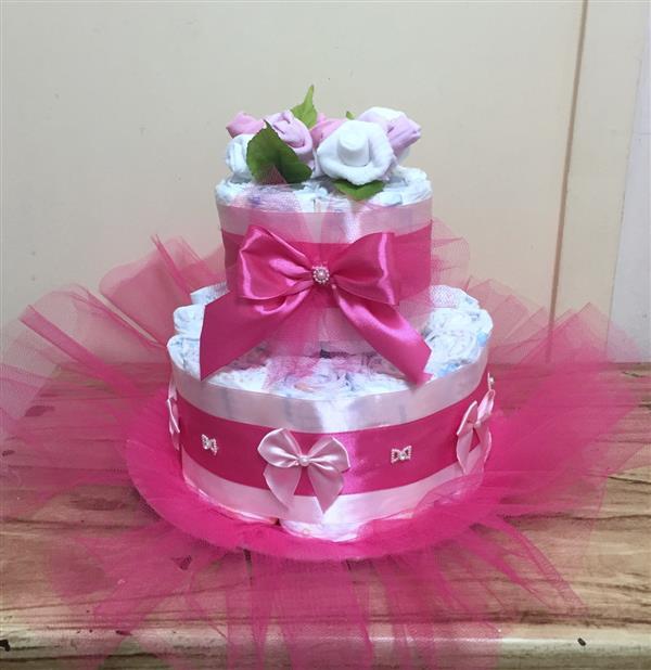 diaper cake decoration