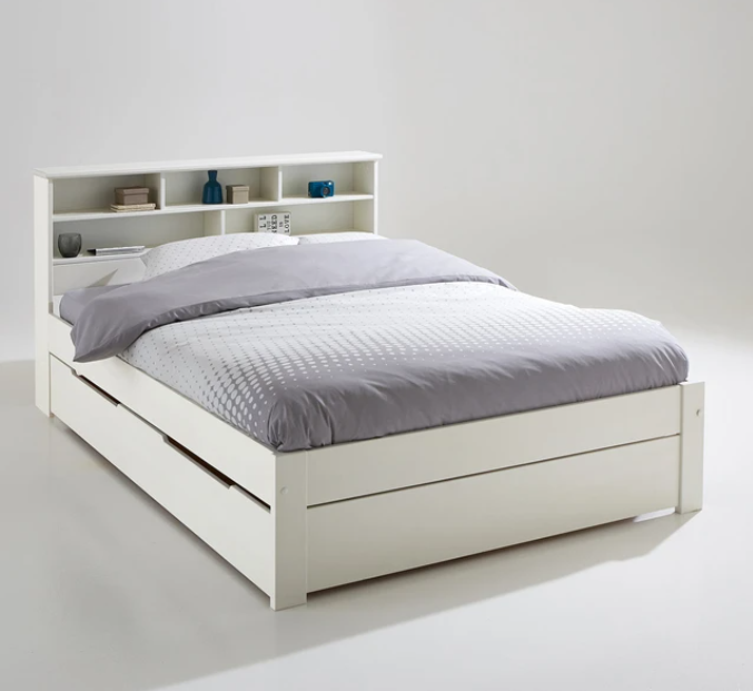 Nikkö bed, headboard and box spring set