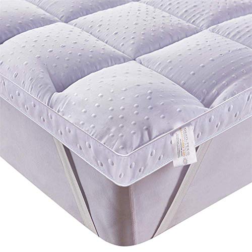 Bedecor® Mattresses ， Microfiber Mattress Topper, Antiallergic, Soft- (140x190 / 200 cm)