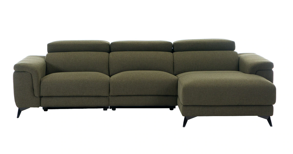 Sofa with chaise longue