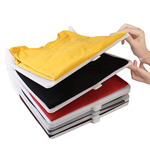 KOARBI Organizer of Shirts, Clothes, Wardrobe.  Resistant and Recyclable.  Anti-humidity and Anti-wrinkle.  Organize shirts, drawers, shelves, cabinets.  Pack of 10