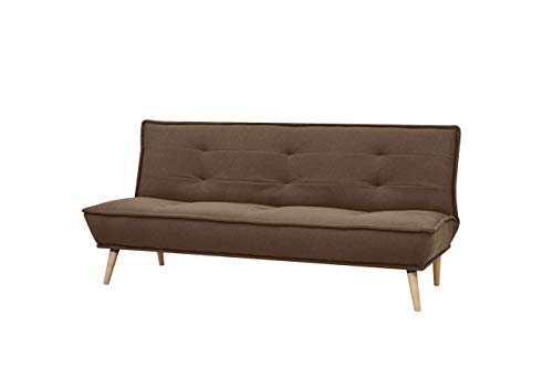 Amazon Brand - Movian Scutari - Three Seater Sofa Bed, 194 x 95 x 89, Brown