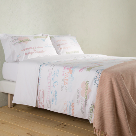 Duvet cover set Phrases El Corte Inglés